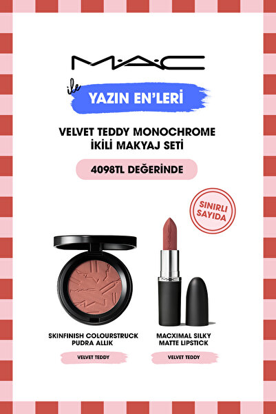 M.A.C M·A·C Yazın Enleri: Velvet Teddy Monochrome İkili Makyaj Seti