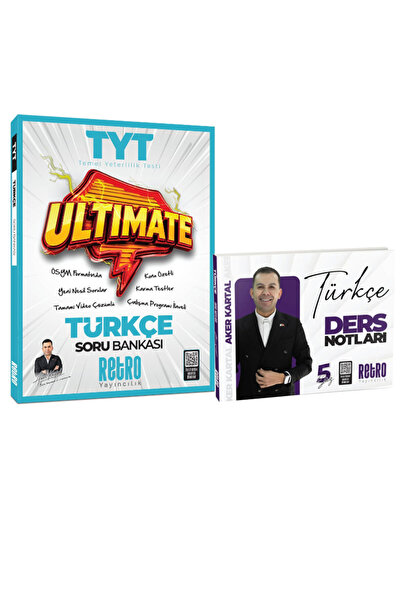 RETRO YAYINCILIK 2027 TYT Türkçe ULTİMATE Çözümlü Soru Bankası + Video Ders N...