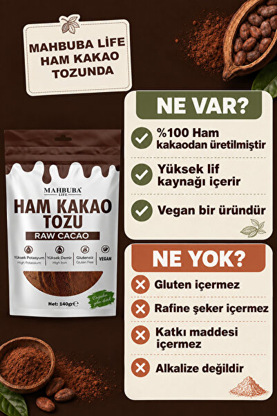 Mahbuba Ham Kakao Tozu 140gr