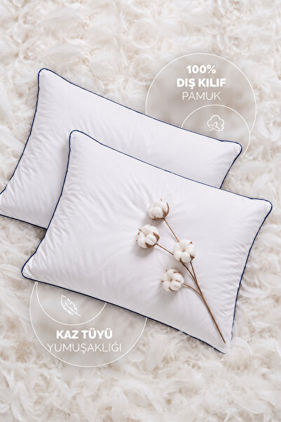 Formeya 2 Pieces Climate Nano Gel Cushion Hotel Cushion 50X70 cm 100% Cotton ...
