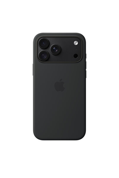 Apple Silicone case with magsafe for iphone 18 pro max - black