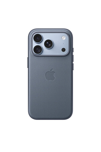 iPhone 18 Pro için MagSafe özellikli Tech Dokuma Kılıf – Şambre Mavisi