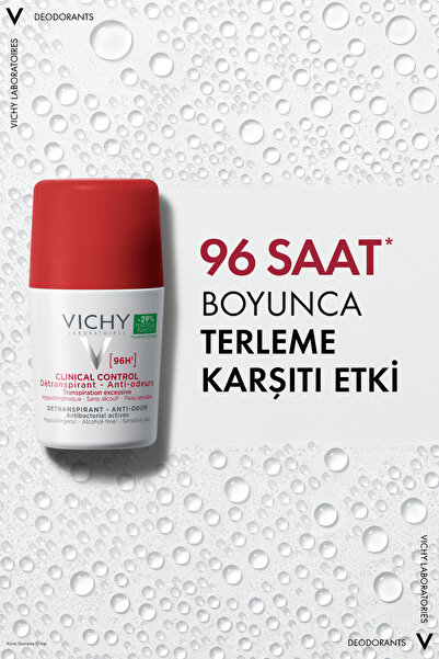 Vichy Clinical Control 96H Terleme Karşıtı Roll On Deodorant 50 ml