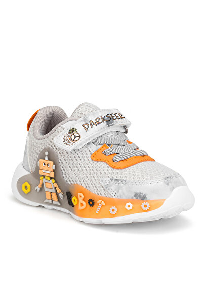 DARK SEER Kids DS RP38 Füme Turuncu Çocuk Sneaker Günlük Spor Cırtlı Ayakkabı