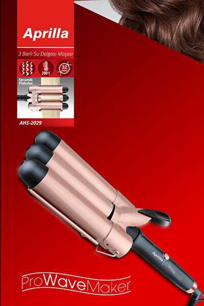 Aprilla Hızlı 3'lü Su Dalgası (WAG) Maşası 32mm