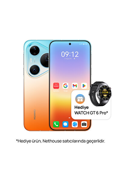 Huawei Pura 90s Pro Max 12 GB 512 GB Turuncu Cep Telefonu (Huawei Türkiye Gar...