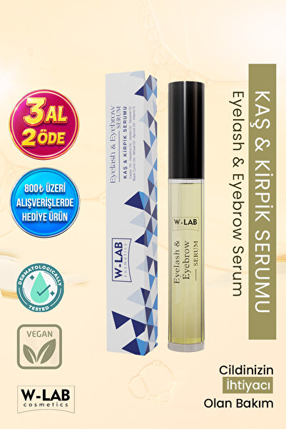 W-Lab Cosmetics Kaş Kirpik Serumu 10 ML