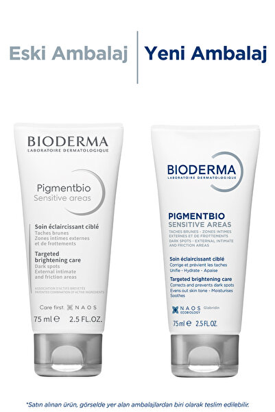 Bioderma Pigmentbio Sensitive Areas Leke ve Kararma Karşıtı Aydınlatıcı Krem Hassas, Genital Bölgeler 75 ML