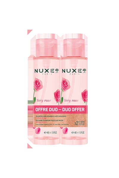 Nuxe Gül Özlü Yatıştırıcı Micellar Temizleme Suyu 2x400 ml