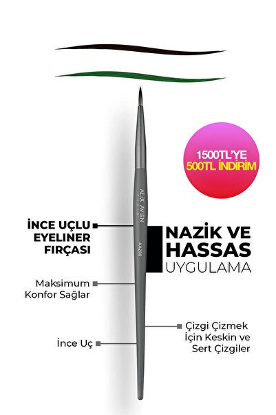 Alix Avien İnce Uçlu Eyeliner Fırçası - Eyeliner Brush AA299