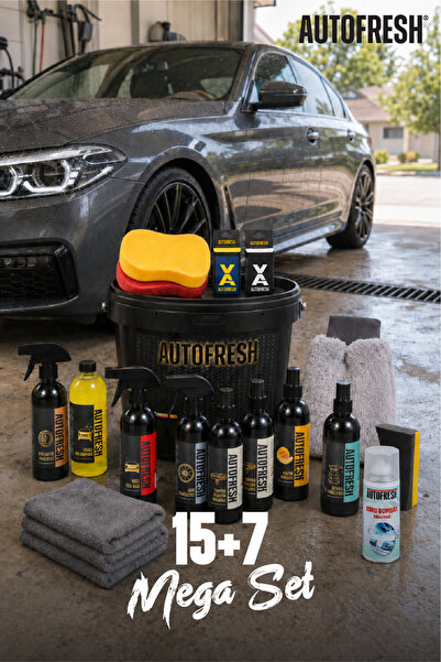 AutoFresh 15 PARÇA OTO BAKIM SETİ - MEGA SET