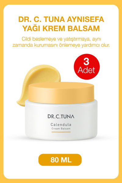 Farmasi Dr. C. Tuna Aynısefa Yağı Krem Yoğun Balsam 80 ml 3 Adet