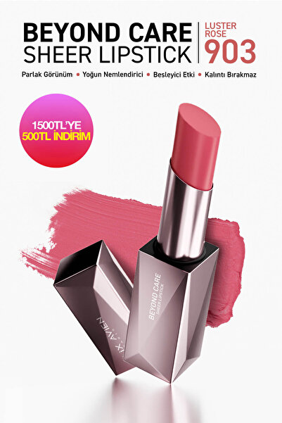 Alix Avien Beyond Care Sheer Lipstick 903 - Luster Rose - Yoğun Nemlendirici ...