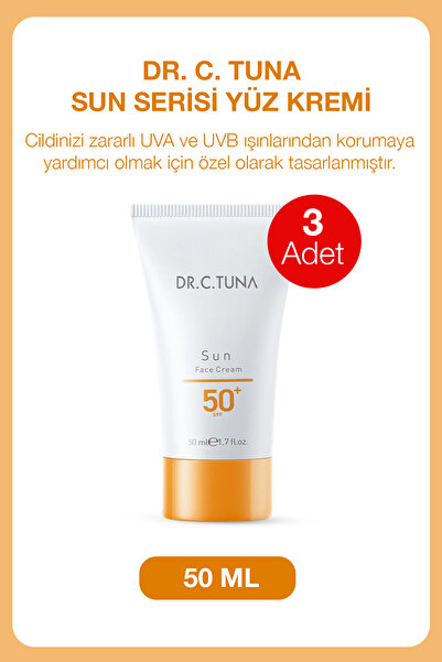 Farmasi Yeni Seri Dr.c.tuna Sun Serisi 50 Spf 50 ml 3 Adet