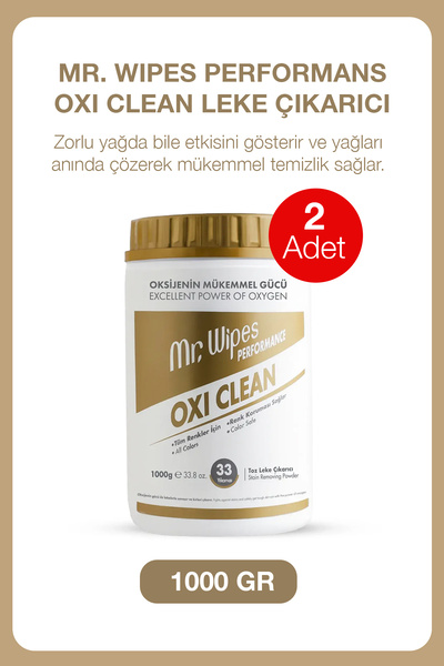 Farmasi Mr. Wıpes Performans Oxı Clean Leke Cıkarıcı 1000 gr 2x Adet