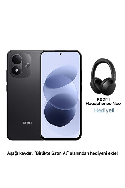 Xiaomi REDMI Note 17 4G 6GB+256GB Siyah (Xiaomi Türkiye Garantili)