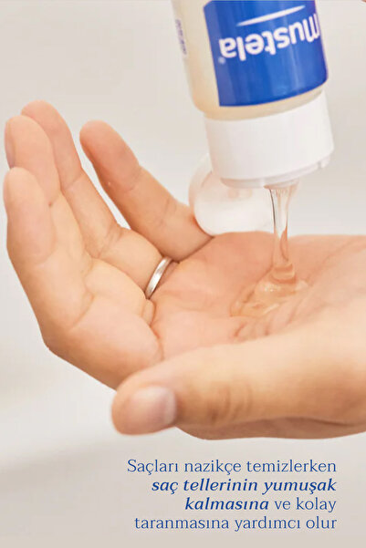 Mustela Papatya Özlü Göz Yakmayan Kolay Tarama Bebek ve Çocuk Şampuanı 500ml