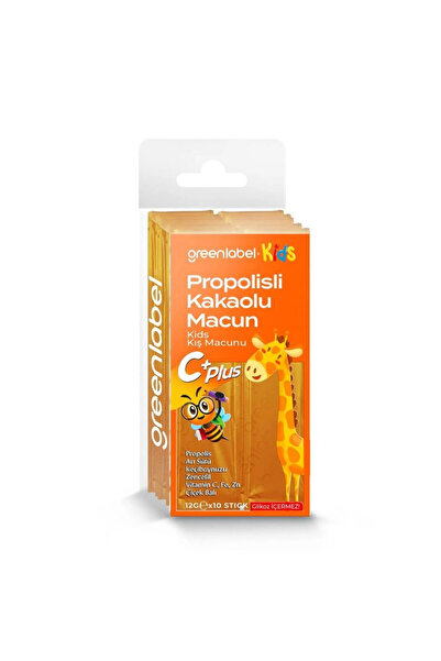 Greenlabel Otsa Kids Kış Macunu Stick 12g X 10 Adet - Ballı, Propolisli, Kaka...