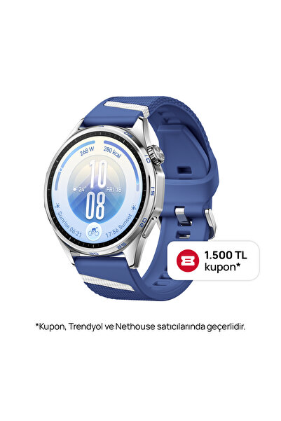 Huawei Watch GT 7 46 mm Akıllı Saat - Mavi, 21 Güne Varan Pil Ömrü, NFC Ödeme...