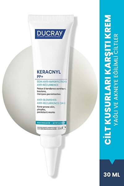 Ducray Keracnyl PP+ Akne Kaynaklı Cilt Kusuru ve Leke Karşıtı Bakım Kremi 30 ml