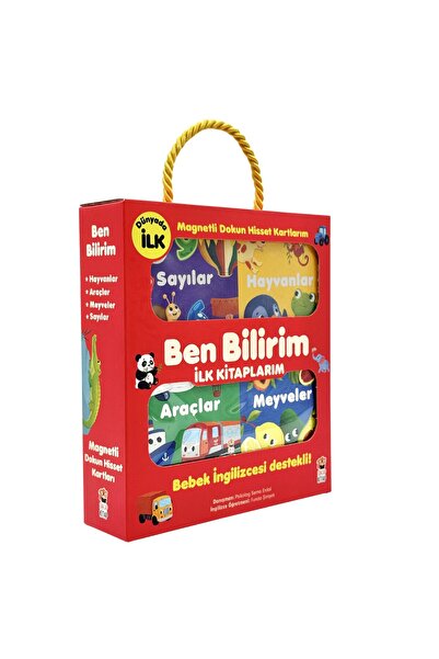 Sincap Kitap | Ben Bilirim İlk Kitaplarım | İngilizce Destekli 4 Mini Kitap +...