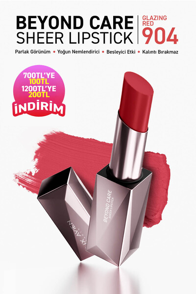 Alix Avien Beyond Care Sheer Lipstick 904 - Glazing Red - Yoğun Nemlendirici ...