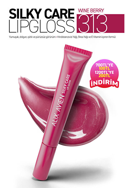 Alix Avien Plumping and Moisturizing Lip Gloss - Silky Care Lipgloss 313 Wire...