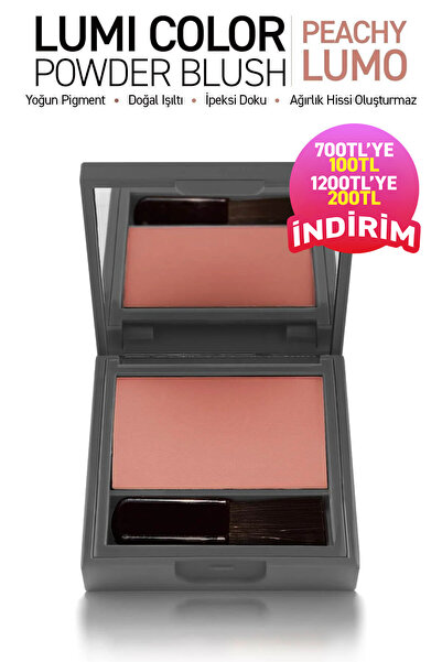 Alix Avien Yoğun Pigmentli Ultra İnce İpeksi Dokulu Pudra Allık - Lumi Color ...
