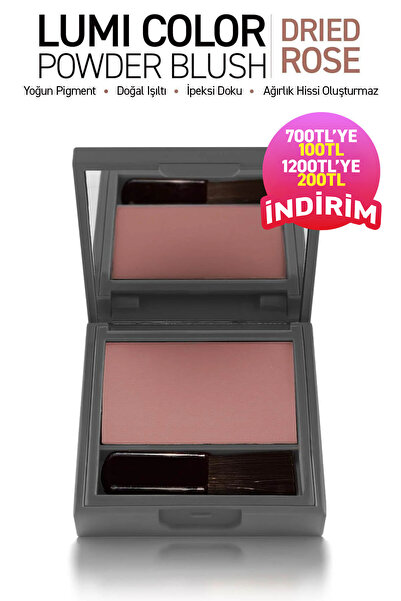 Alix Avien Yoğun Pigmentli Ultra İnce İpeksi Dokulu Pudra Allık - Lumi Color ...