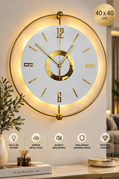 MetaQuartz Aksesuar İNCİ KADRAN KRİSTAL GOLD Metal Çember-(Özel Seri-Quartz M...