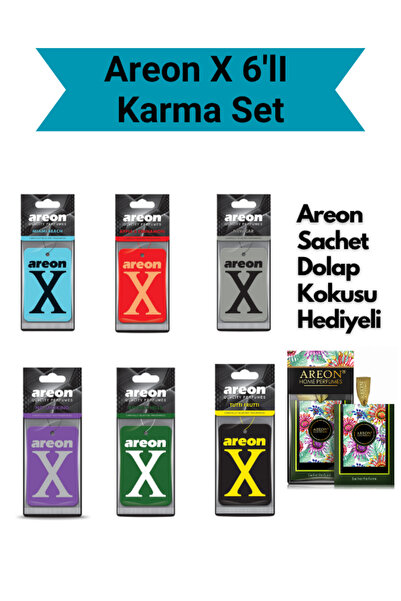 Areon X Süper 6'lı Karma Set
