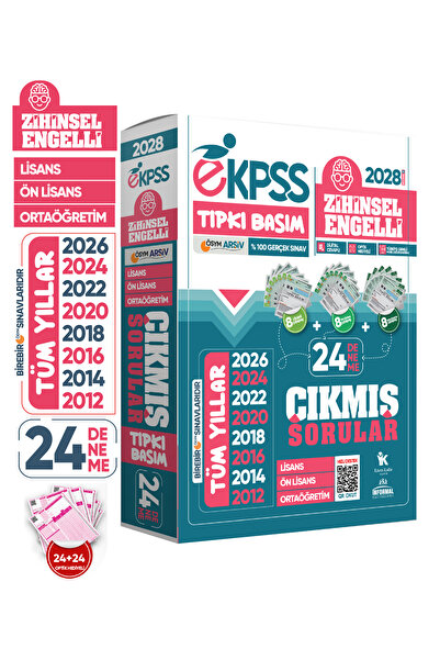 İnformal Yayınları 2028 EKPSS Lisans-Önlisans-Ortaöğretim Zihinsel Engelli ÖS...