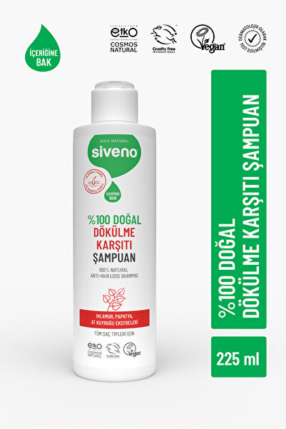 Siveno %100 Doğal Şampuan 7 Değerli Bitki Yoğun Besleyici ve Dolgunlaştırıcı ...