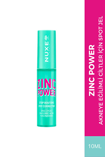 Nuxe Zinc Power Yağlı ve Akneye Eğilimli Ciltler İçin Sivilce Karşıtı Spot Jel