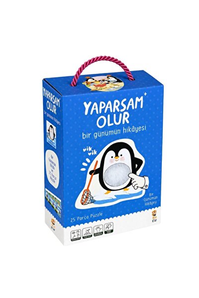 Sincap Kitap Yaparsam Olur Bir Günümün Hikâyesi Puzzle Kitap 25 Parça Eğitici...