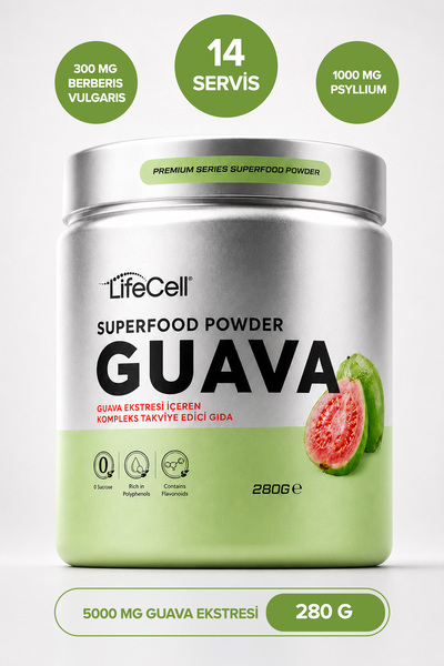 Lifecell Guava Ekstresi içeren Kompleks Takviye Edici Gıda - 280G