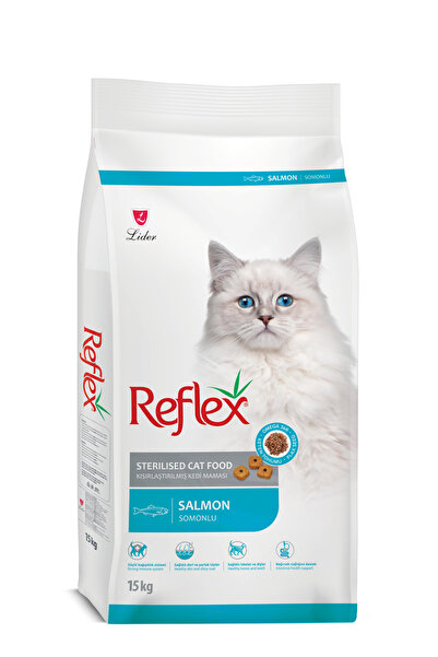 Reflex Somonlu Kısırlaştırılmış Yetişkin Kedi Maması 15 Kg