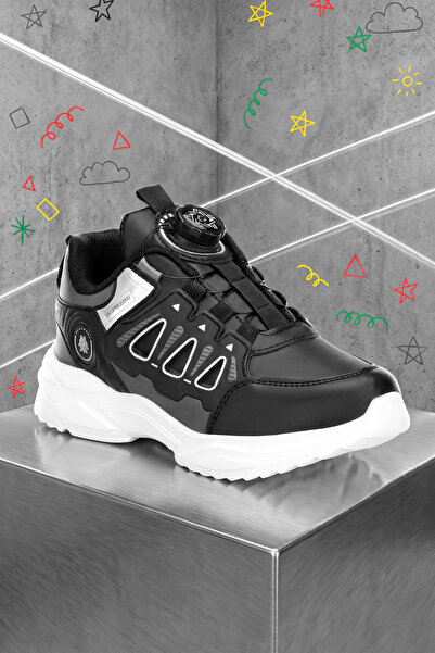 DARK SEER Kids Ds Rubick Smart Lace-Up Black Smoked Children's Sneaker Casual...