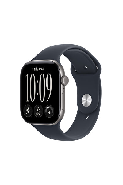 Apple Watch Series 12 GPS + Cellular 46mm Uzay Grisi Alüminyum Kasa ve Lacive...
