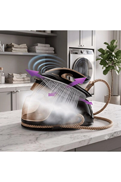 Philips 2700 Gömlekten | W Kot Kumaşa Tek Geçişte Ütü, 8 Bar, 165 g/dk Buhar,...