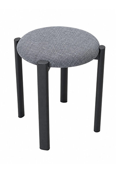 KZT HOME 2 ADET METAL AYAKLI TABURE SAGLAM 1 MM PROFIL