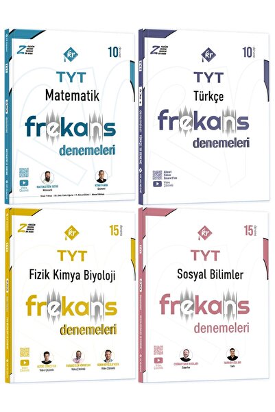KR Akademi Yayınları 2027 TYT Frekans Branş Denemeleri Seti