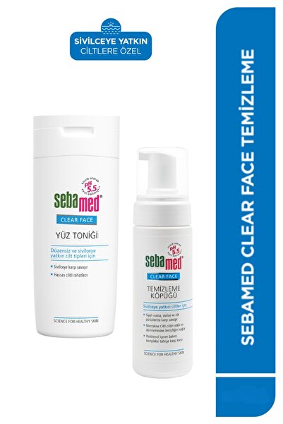 Sebamed Akne Eğilimli Ciltler İçin Siyah Nokta Karşıtı Gözenek Temizleme Köpü...