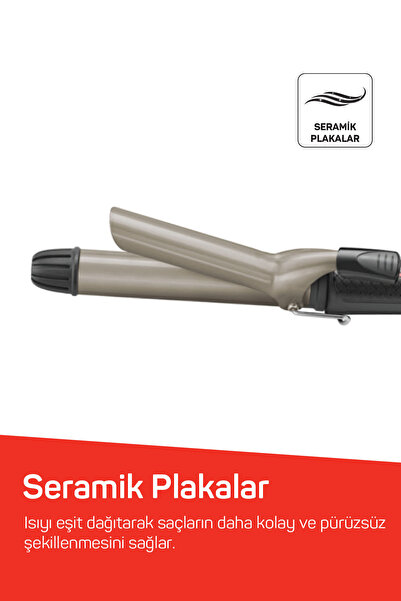 Arzum Lisa Saç Maşası Seramik Plaka 25mm - AR5027