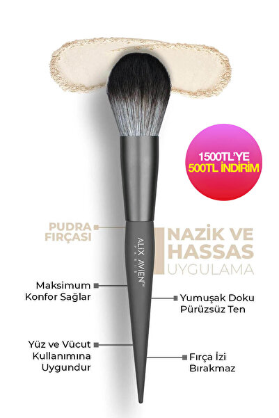Alix Avien Pudra Fırçası - Powder Brush