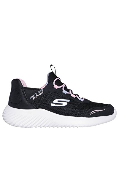 SKECHERS Girls Bounder Bungee No-Tie Laces Walking Shoes 303585L