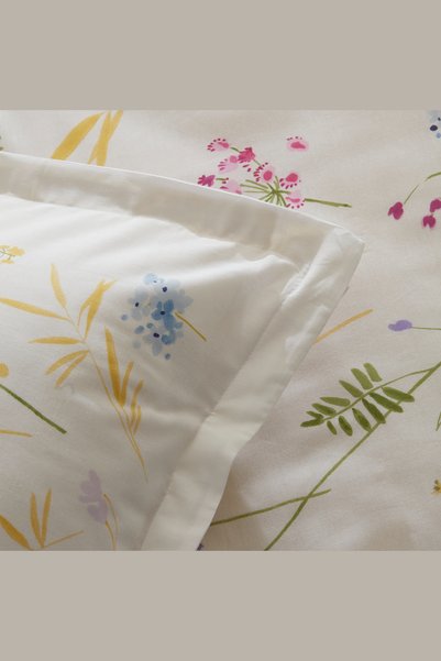 Karaca Home Jody 100% Cotton Single Duvet Cover Set Yellow