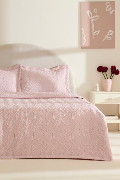 Karaca Home Hollie Double Bedspread Powder
