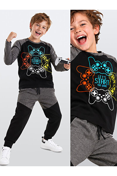 Denokids Let's Play Boy's T-Shirt Pants Set