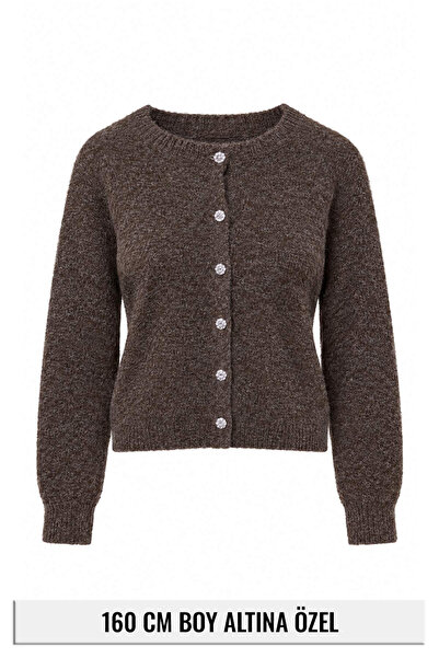 Trendyol Collection Petit Vizon Alpaca Wool Basic Soft Textured Knitwear Card...